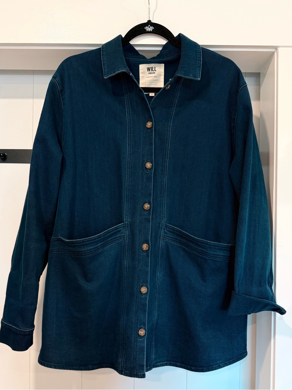 Sezane Will Jacket (Dark Indigo)